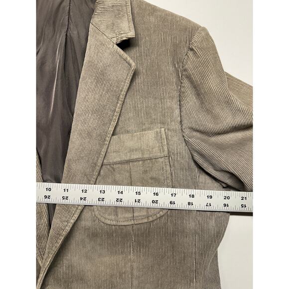 VTG Brad Whitney Men's Corduroy Western Blazer Jacket Sport Coat 70s Sz 40L - Picture 10 of 16